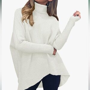 Oversized Turtleneck Sweater